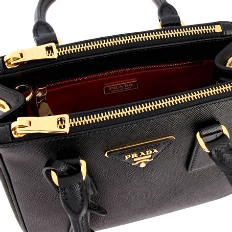 prada mini leather shoulder bag|prada saffiano tote mini.